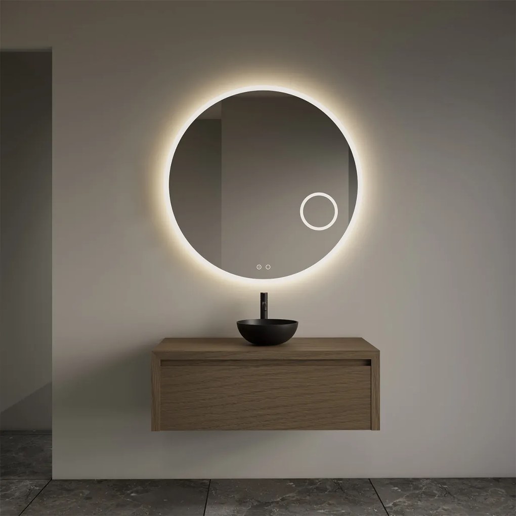 Gliss Design Ares badmeubel 90cm ash gray zonder waskom