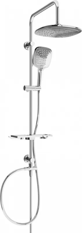 Mexen T17 douchekolom, chroom - 798171793-00