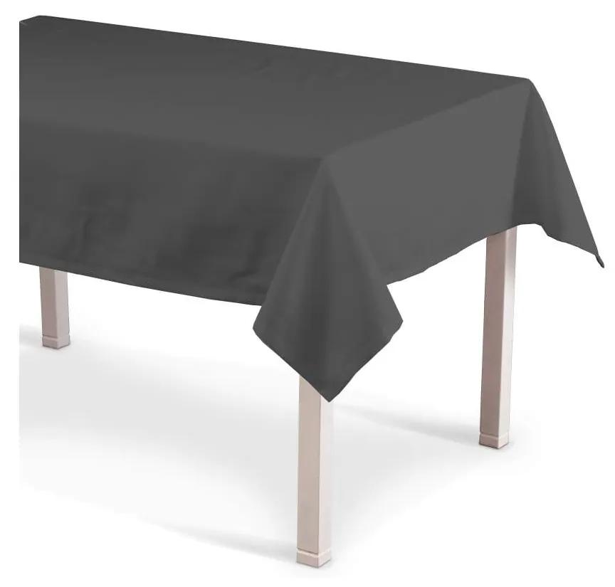 Dekoria Rechthoekig tafelkleed collectie Quadro grijs 130 × 130 cm