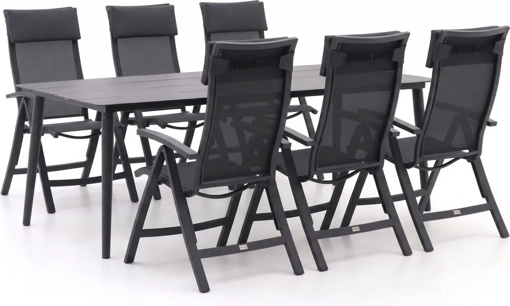 Diningset Bellagio  | 6 personen | Tuinset aluminium | 7-delig | Kees Smit Tuinmeubelen