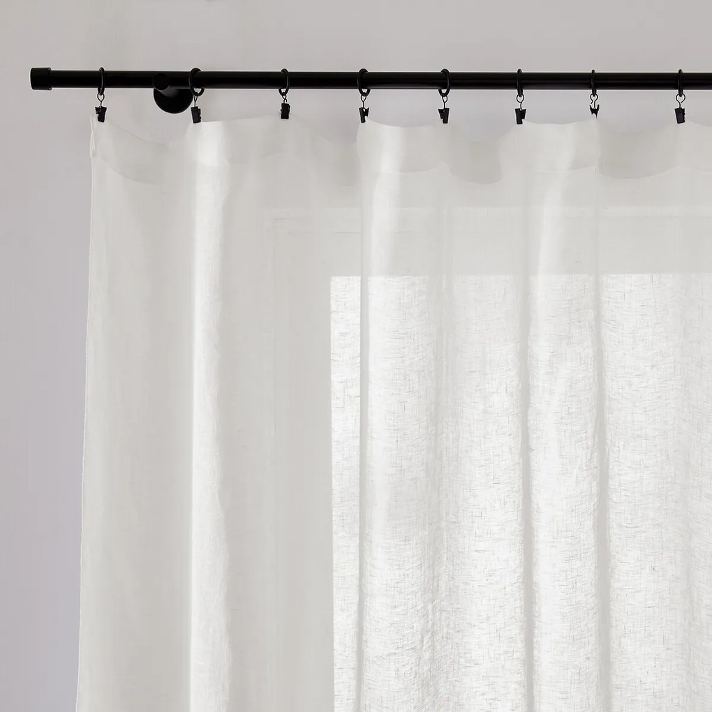 Gordijnpaneel van linnen Onega