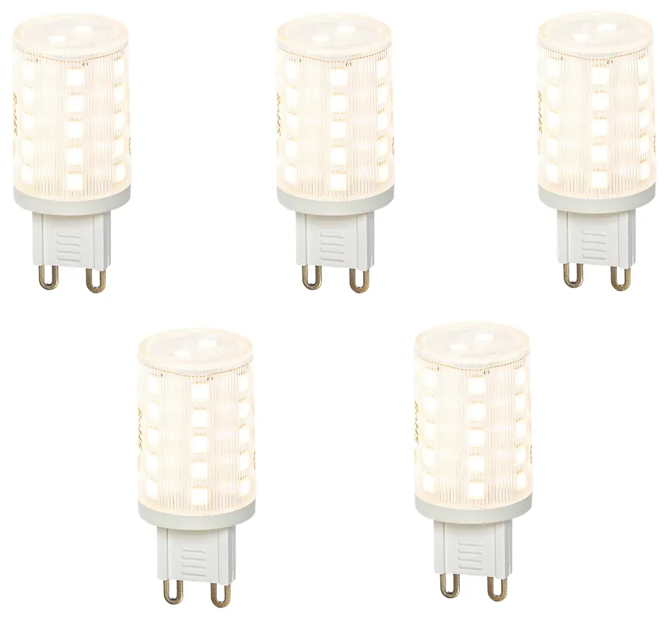 Set van 5 Smart G9 LED lampen 2,5W 250 lm 2700K