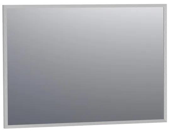 Saniclass Silhouette Spiegel - 100x70cm - zonder verlichting - rechthoek - aluminium - OUTLETSTORE 3534