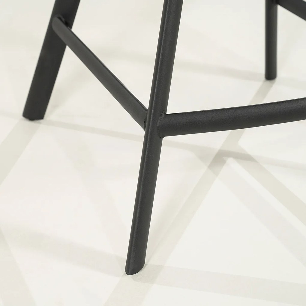 By-Boo Bliss Draaibare Barkruk Stof Taupe