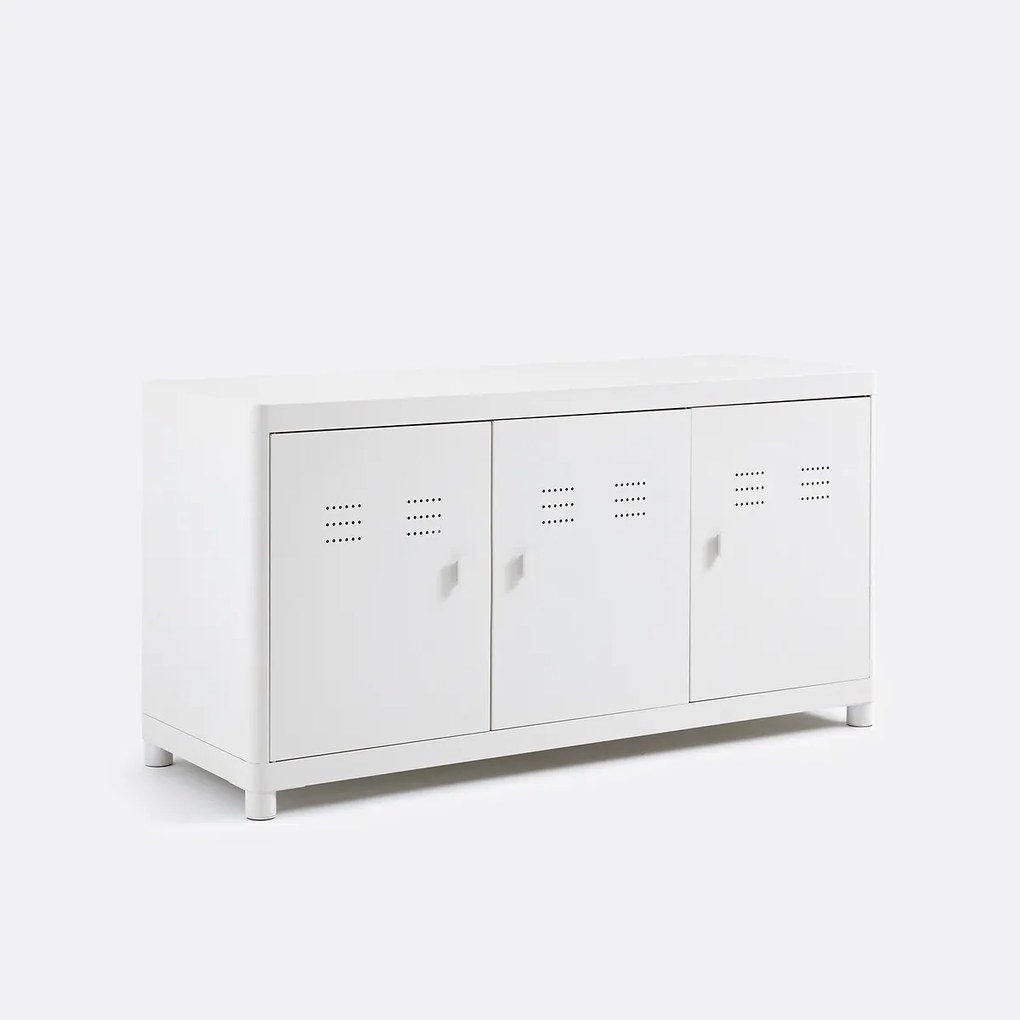 3-deurs buffetkast van metaal, Livona