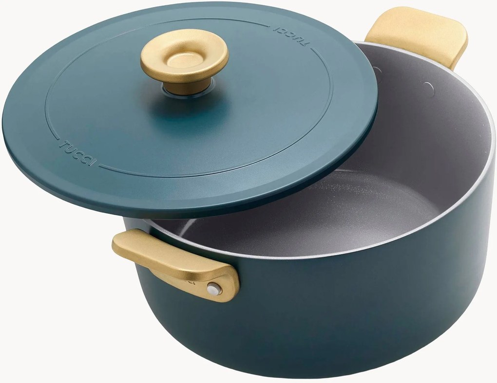 Braadpan Alu met deksel
