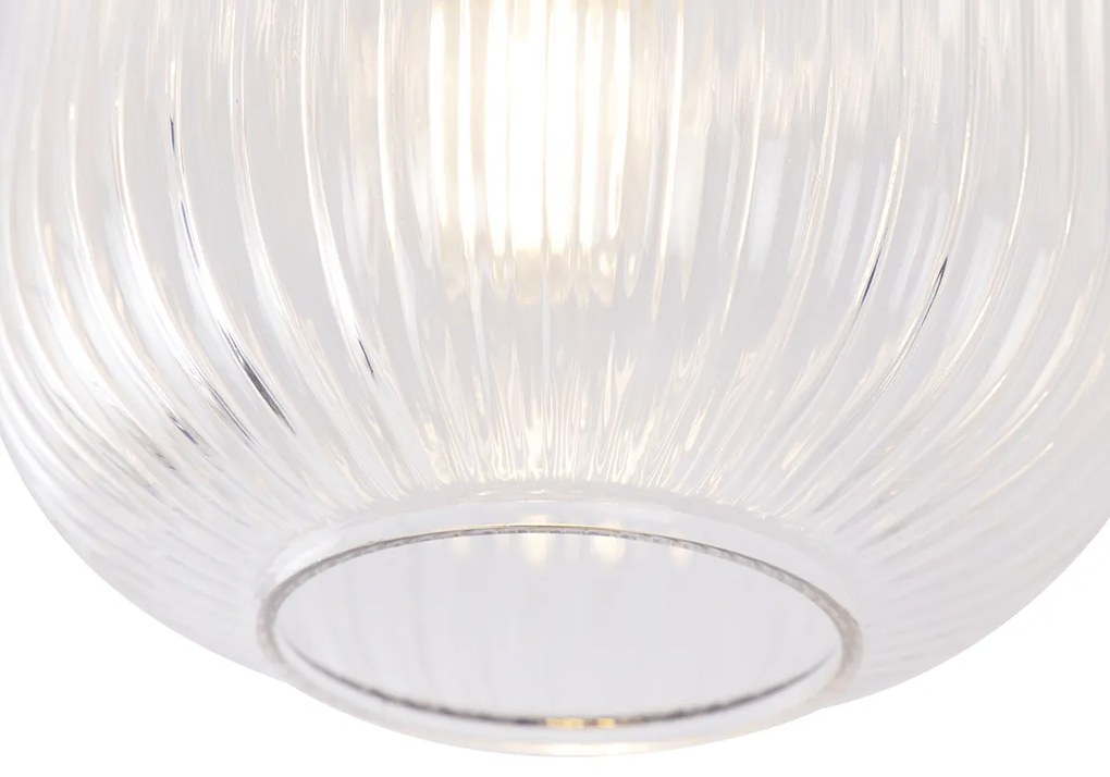 Smart plafondlamp messing incl. Wifi A60 - Karel