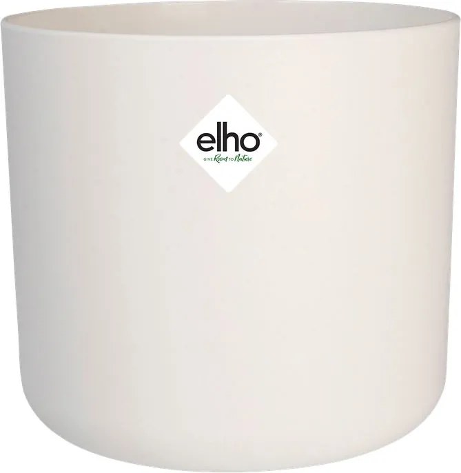 elho B.for Soft Rond 30 - Wit (Wit) - Diameter 30 x H 28 cm - Ideaal voor binnen - 100% gerecycled