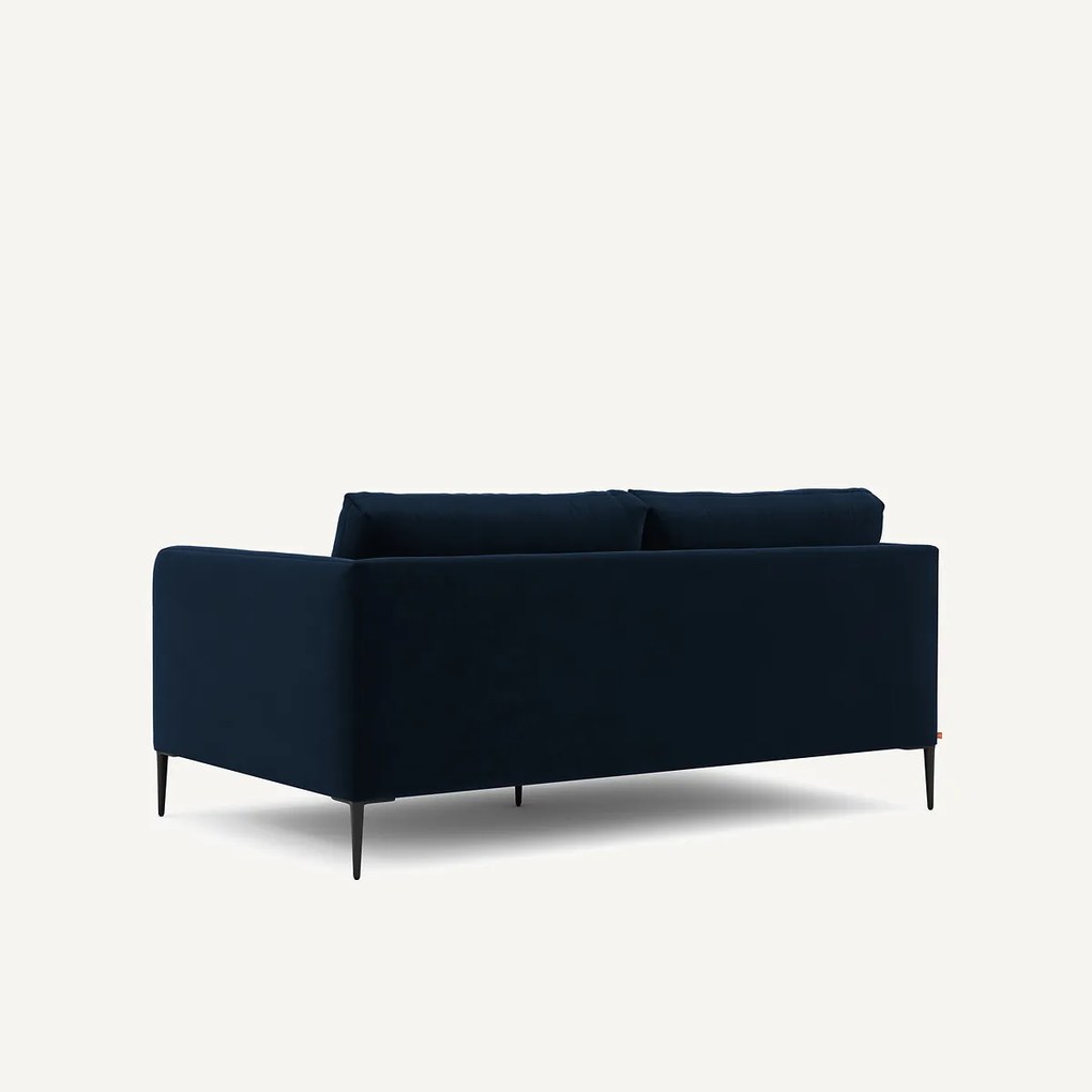 3-zits compacte bank in fluweel, Oscar, ontwerp Emmanuel Gallina