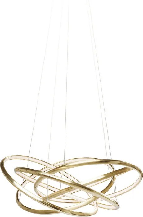 Gouden LED Hanglamp Met Ringen