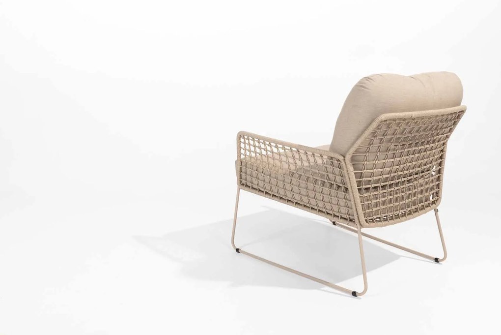 Taste by 4 Seasons Albano loungestoel latte SALE  Loungestoel    taupe weerbestendig