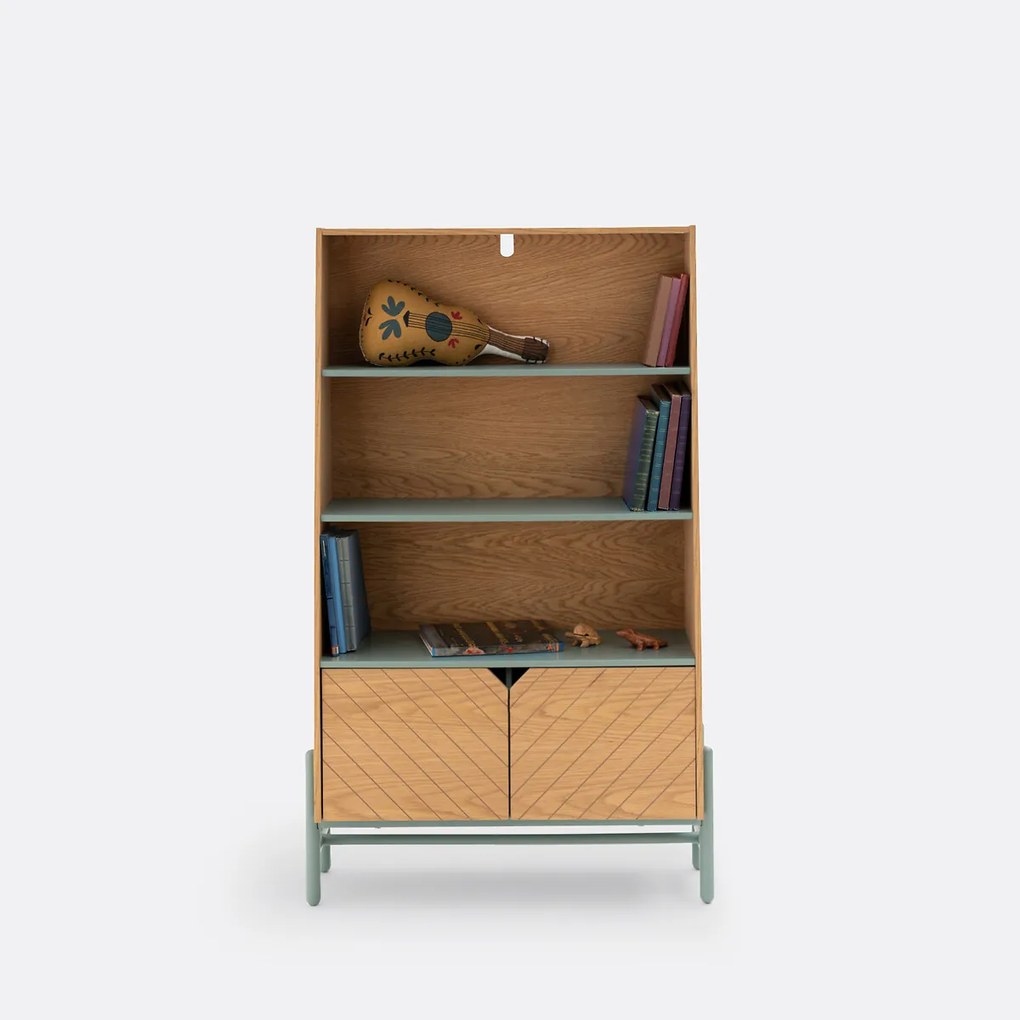 Boekenkast/opbergrek voor kinderen, Waldo