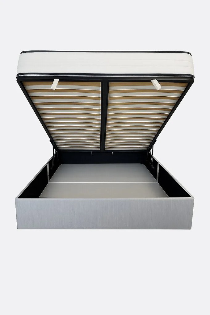 Kofferbed met opklapbare lattenbodem, Leona