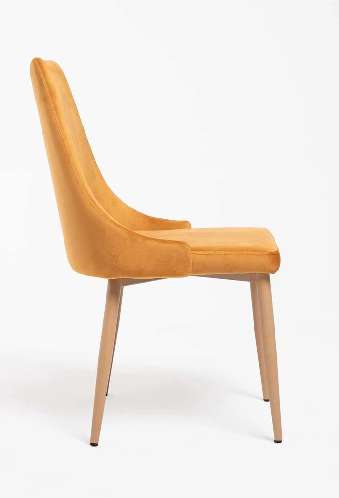 Pak 4 Stoik Houten Stoelen