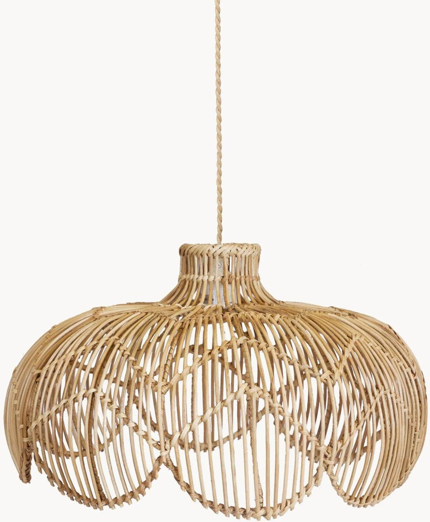 Handgemaakte rotan hanglamp Belle