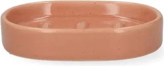 Zeepschaaltje, keramiek, terraroze, 7,8 cm x 5,8 cm