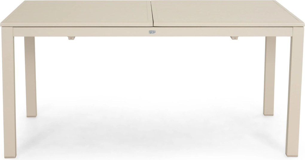 Dining Tuintafel  uitschuifbaar 160/240x100 cm Zand/Beige Presto Arvento