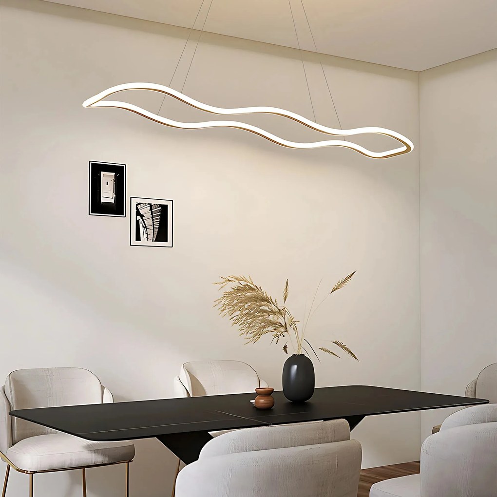 LED PLAFOND HANGLAMP LHJ027-CP 100 cm Goud