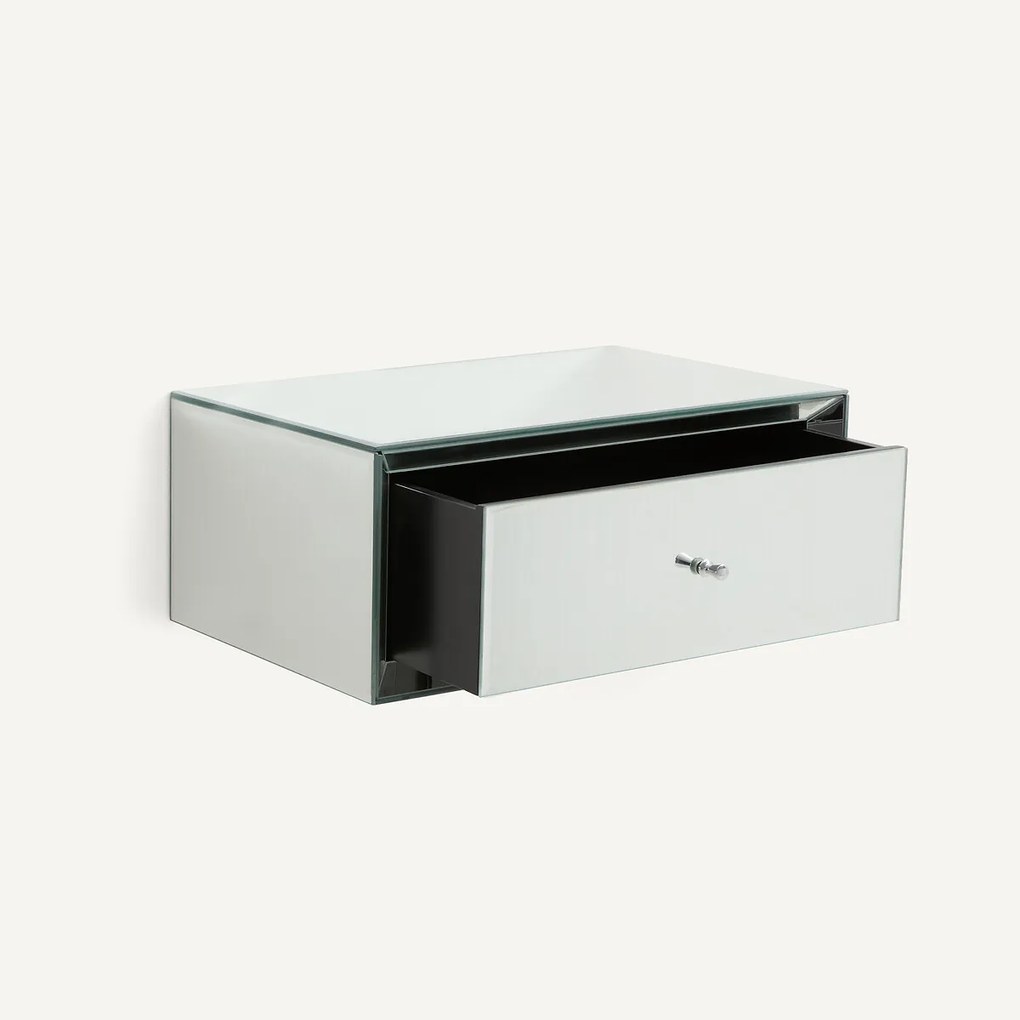 Nachtkastje in MDF en spiegel, KHONSOU