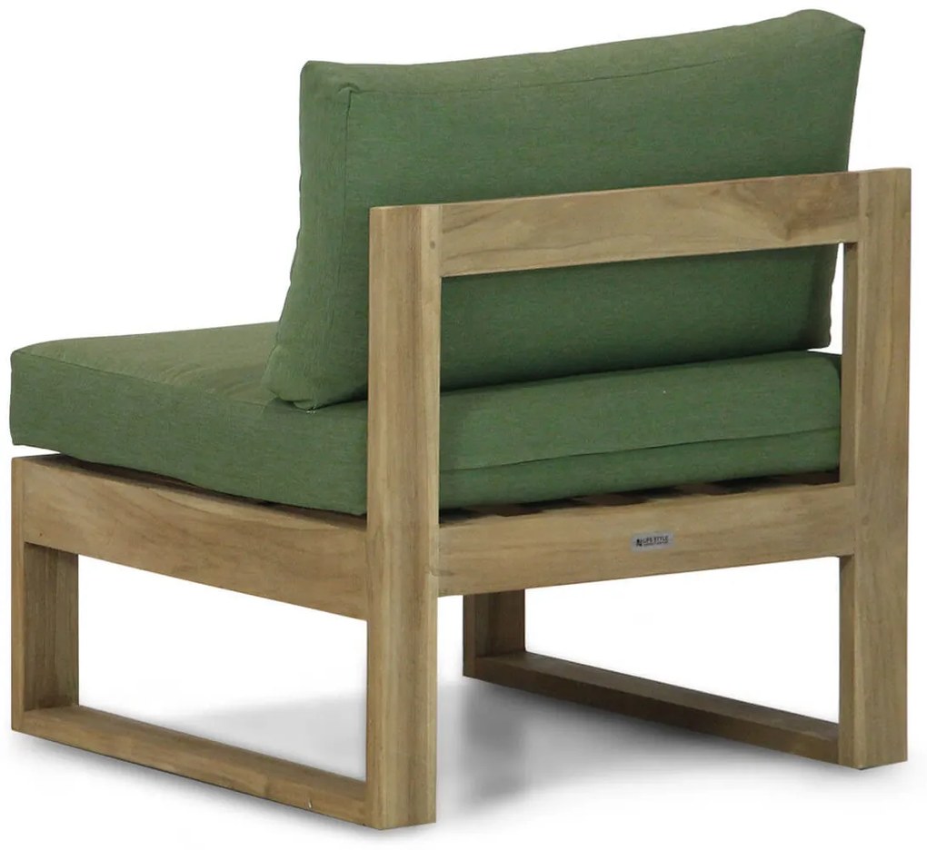 Garden Collections Newbury Midden Module Teak Grijs