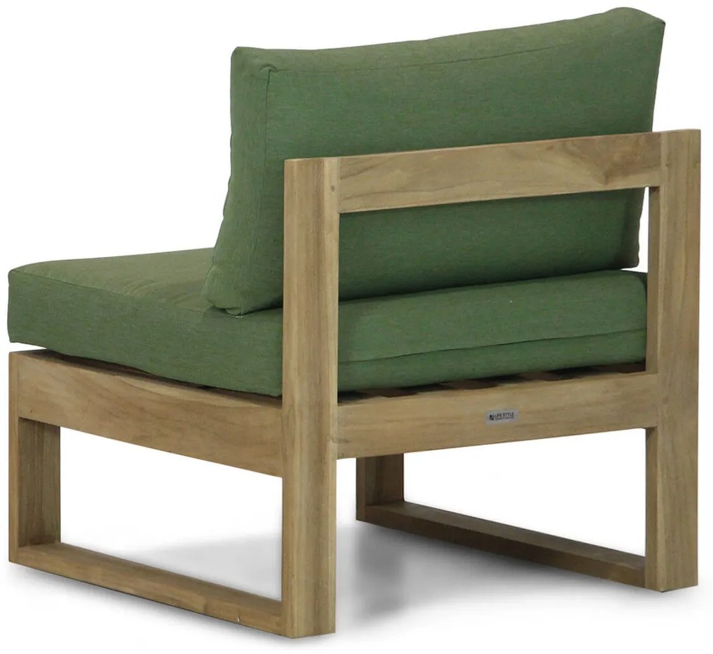 Hoek loungeset  Teak Old teak greywash 6 personen Garden Collections Newbury