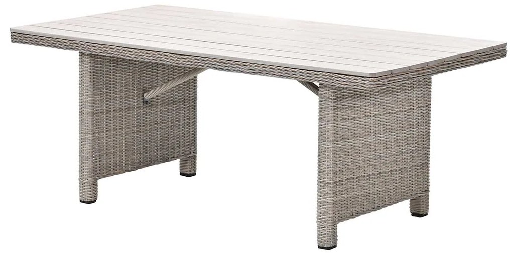 Garden Impressions Nova lounge tuintafel 170x90 cm - vintage willow