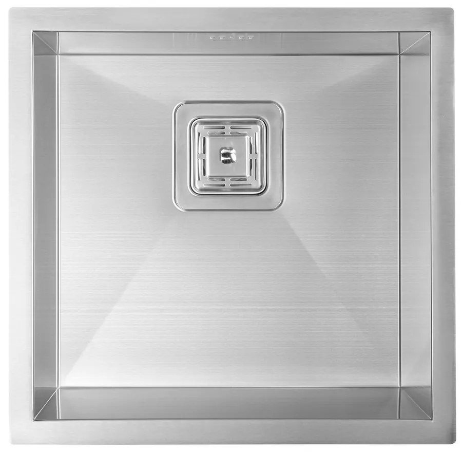 Sapho Zero spoelbak 44x43x20cm RVS