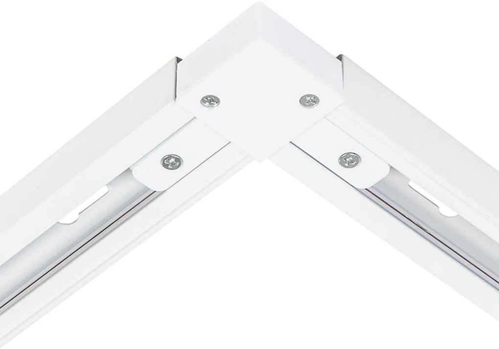 Modern railsysteem met 6 spots wit 1-fase 300cm - Iconic Jeana