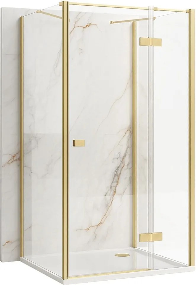 Douchecabine Rea Atlas 120x100 Brush Gold