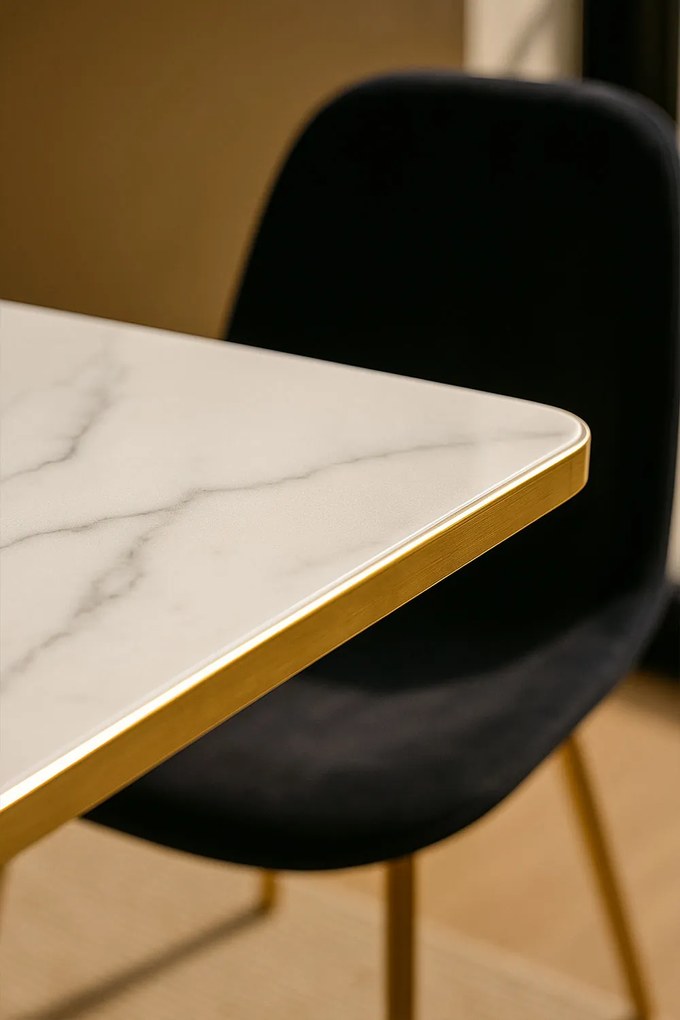 Tafel Firro Vierkant 70cm Zwart