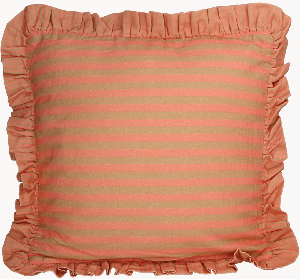 Katoenen kussen Ruffles