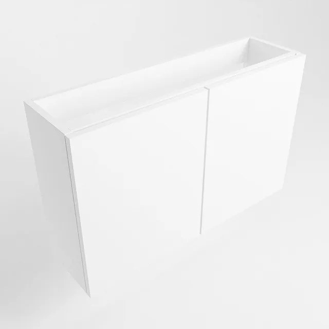 Mondiaz FOWY fonteinonderkast - 70x22x50cm - 2 deuren - push to open - softclose - Talc FOWYTO70Tal2D