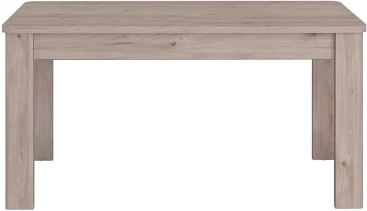 Parisot eetkamertafel Portland - vergrijsd eikenkleur - 78x156/191x90 cm - Leen Bakker