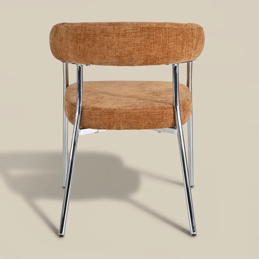 Retro Eetkamerstoel Chroom