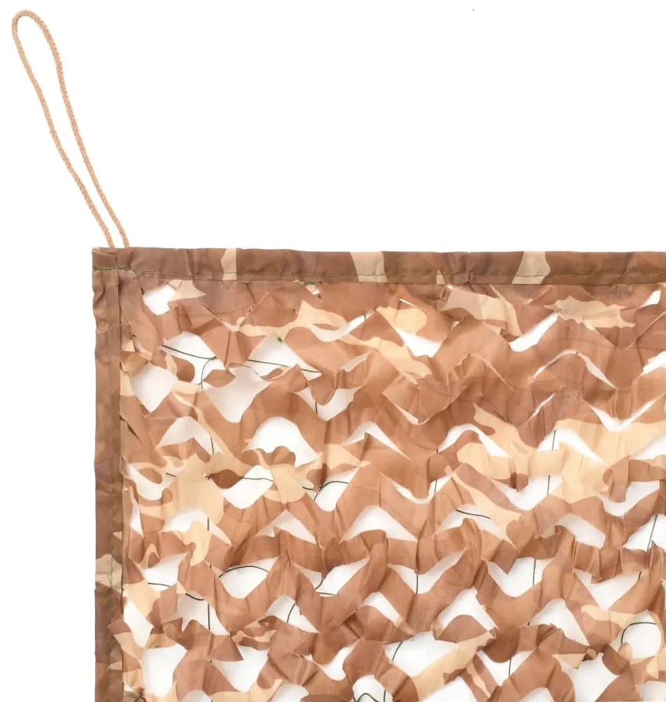 vidaXL Camouflagenet met opbergtas 3x4 m