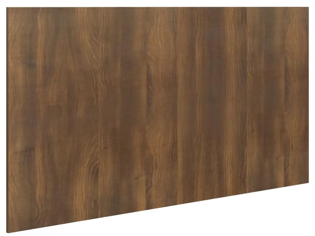 vidaXL Hoofdbord 160x1,5x80 cm bewerkt hout bruineikenkleurig