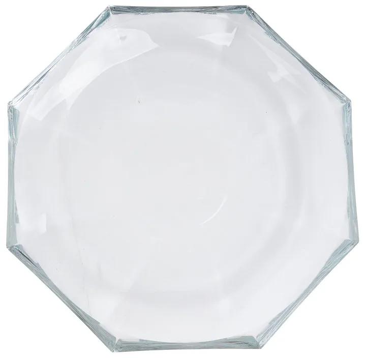 Glazen bord - Hamburg - 29,5 cm