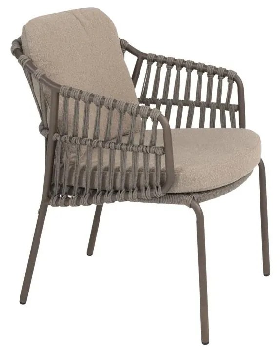 4 Seasons Outdoor Capalbio tuinstoel terre SALE Tuinstoel bruin weerbestendig