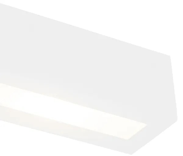 Moderne wandlamp wit 3-lichts - Tjada Novo