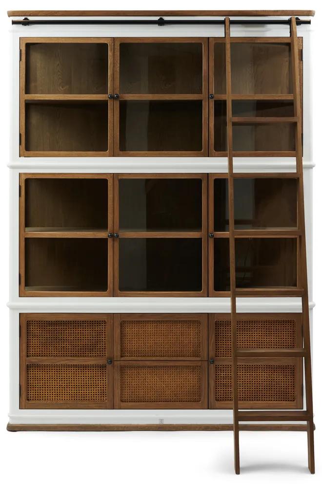 Rivièra Maison - Oxford Library Cabinet XL - Kleur: wit