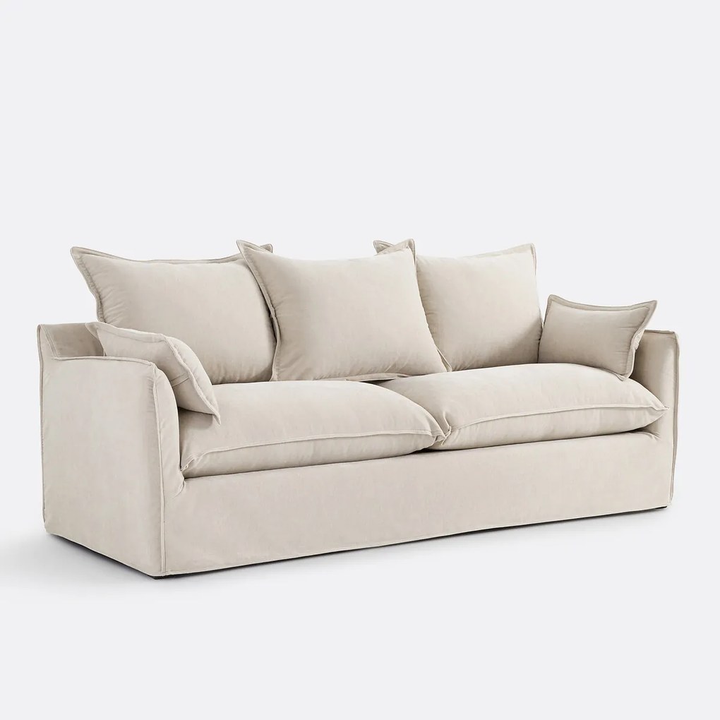 Sofa 2-, 3-, 4-, 5-zits, afneembare hoezen, gemêleerd polyester, ODNA