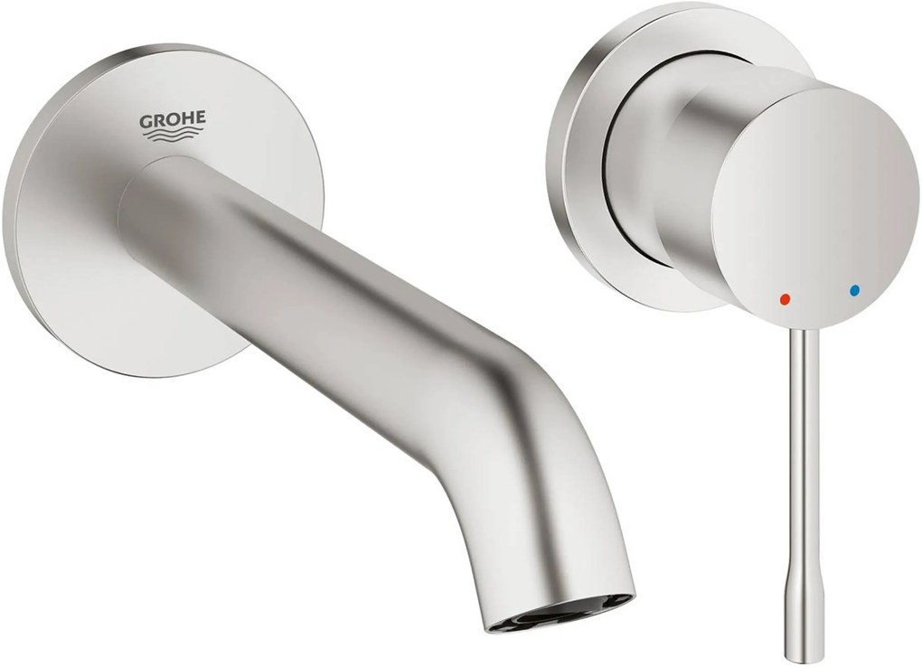 Grohe Essence New M-Size Inbouw Wastafelkraan183mm Supersteel