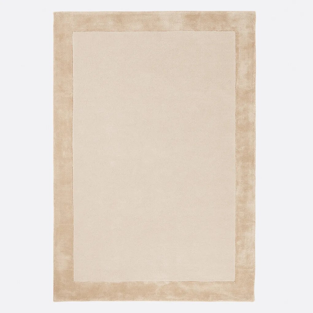 Vloerkleed in wol en viscose, Duoma