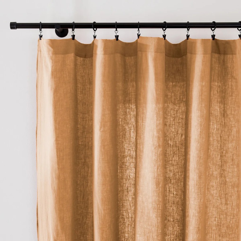 Gordijnpand in gewassen linnen, Onega