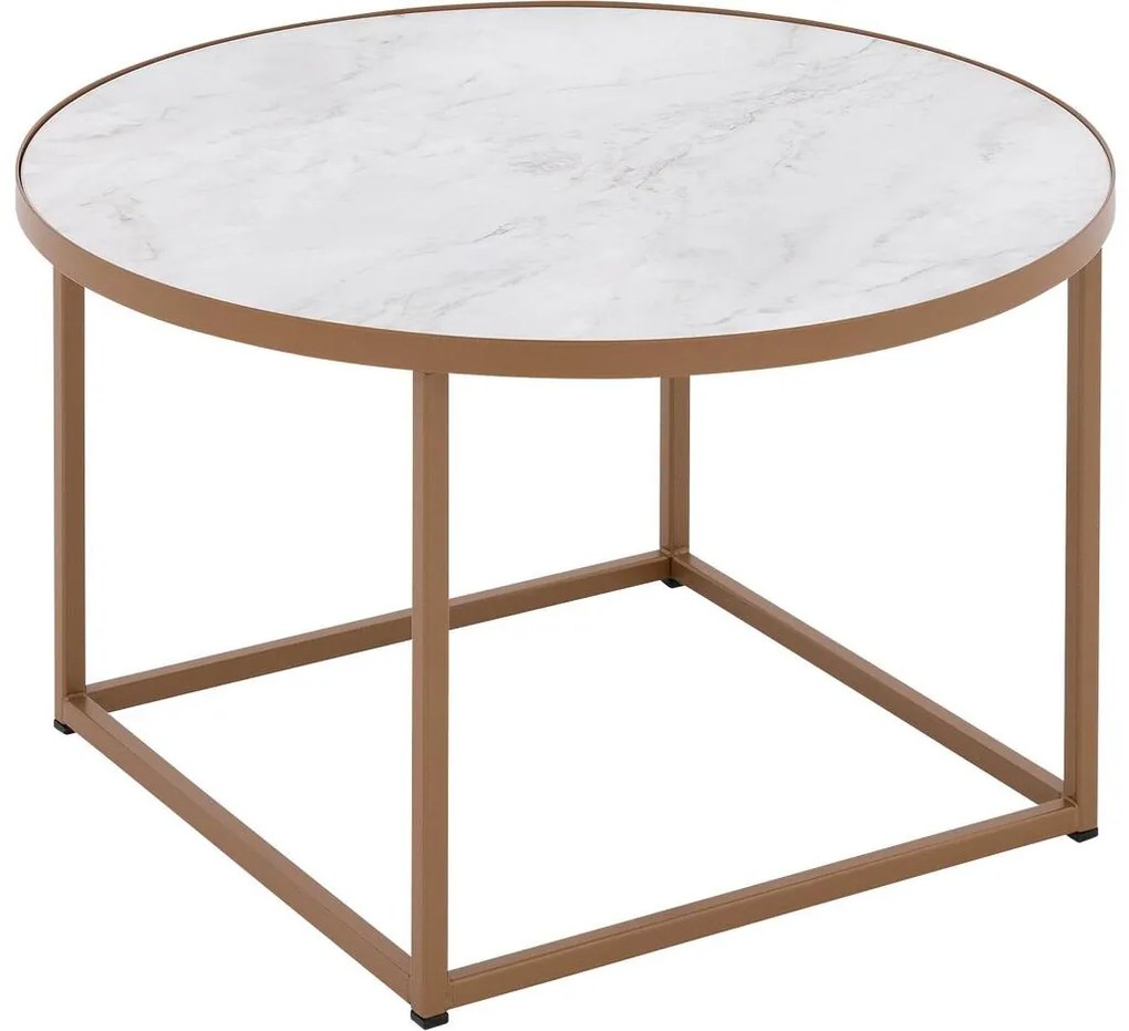Goossens Salontafel Livia, Rond 61 cm, 35 cm hoog