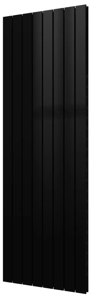 Plieger Cavallino Retto designradiator verticaal dubbel middenaansluiting 1800x602mm 1549W zwart