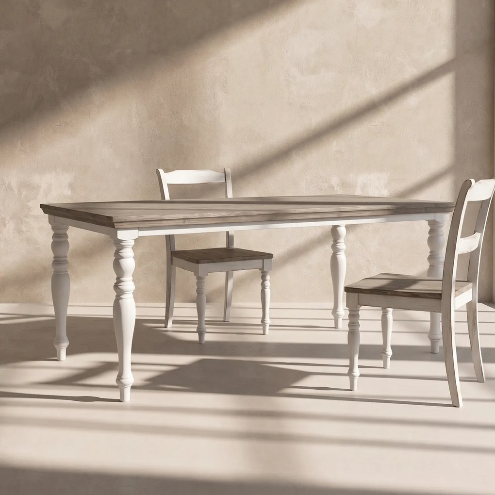 Tower Living Landelijke Eettafel 180 Cm Fleur - 180 X 90cm.