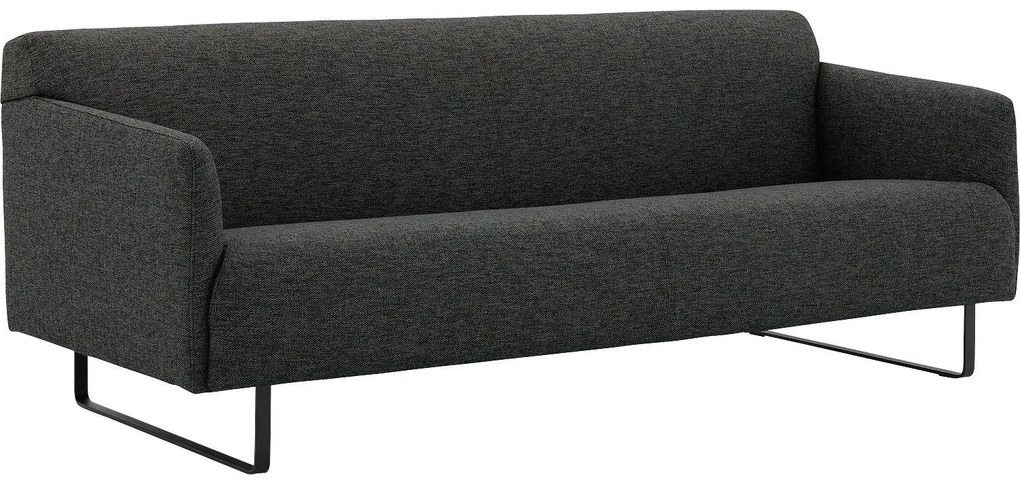 Goossens Excellent Bank Montreal beige, stof, 3-zits, modern design