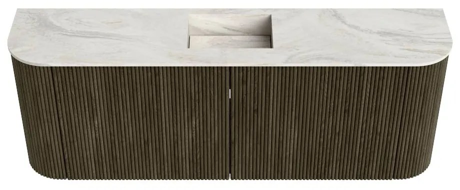 Mondiaz Joya DLux 115cm toiletmeubel ronding links/rechts shadow met wastafel faye midden zonder kraangat ostra