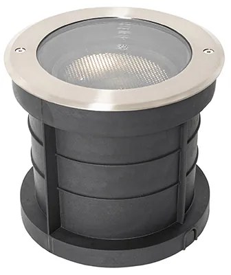 Set van 6 grondspot staal AR111 verstelbaar IP65 - Delux Honey